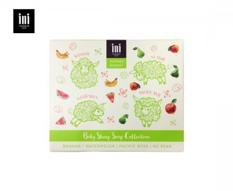 ini 手工小羊皂套装 夏日系列 4件套(香蕉+西瓜+太平洋玫瑰+新西兰梨) ini 手工小羊皂套装 夏日系列 4件套(香蕉+西瓜+太平洋玫瑰+新西兰梨)